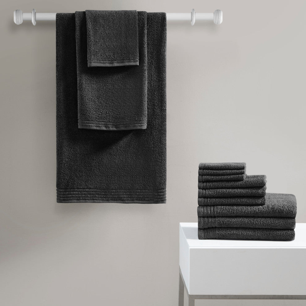 510 Design Big Bundle 100% Cotton Quick Dry 12 Piece Bath Towel Set