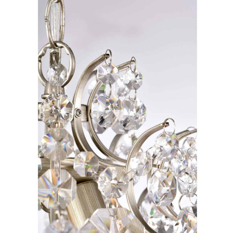 Belle 3-light Crystal Chandelier