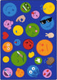 Shake 'Em Up Emojis Rug, 7'8"x10'9"