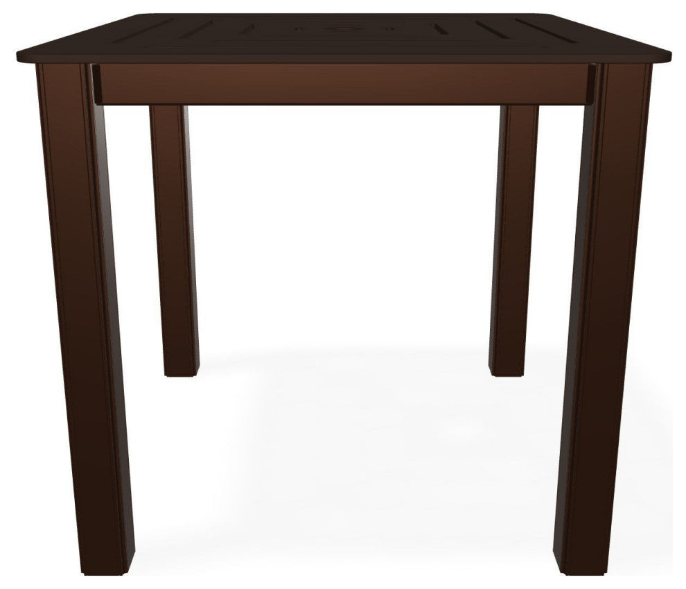 21" Square Marine Grade Outdoor End Table, Kona