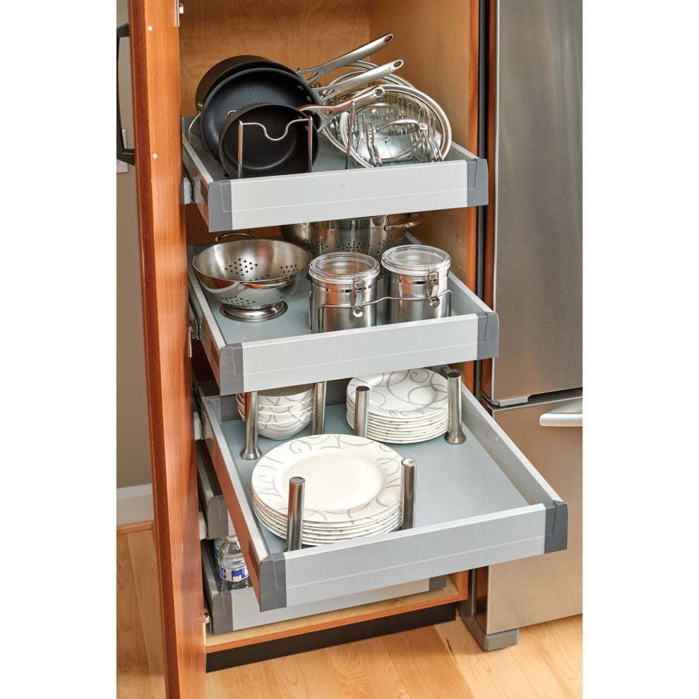 Wood Trim to Fit Drawer Peg Board Insert With Vinyl Coating, 30.13"