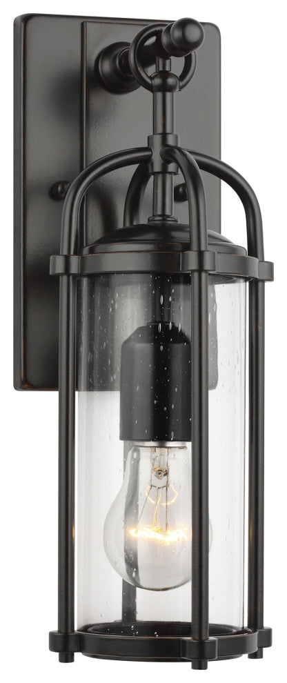 1-Light Wall Lantern, Espresso
