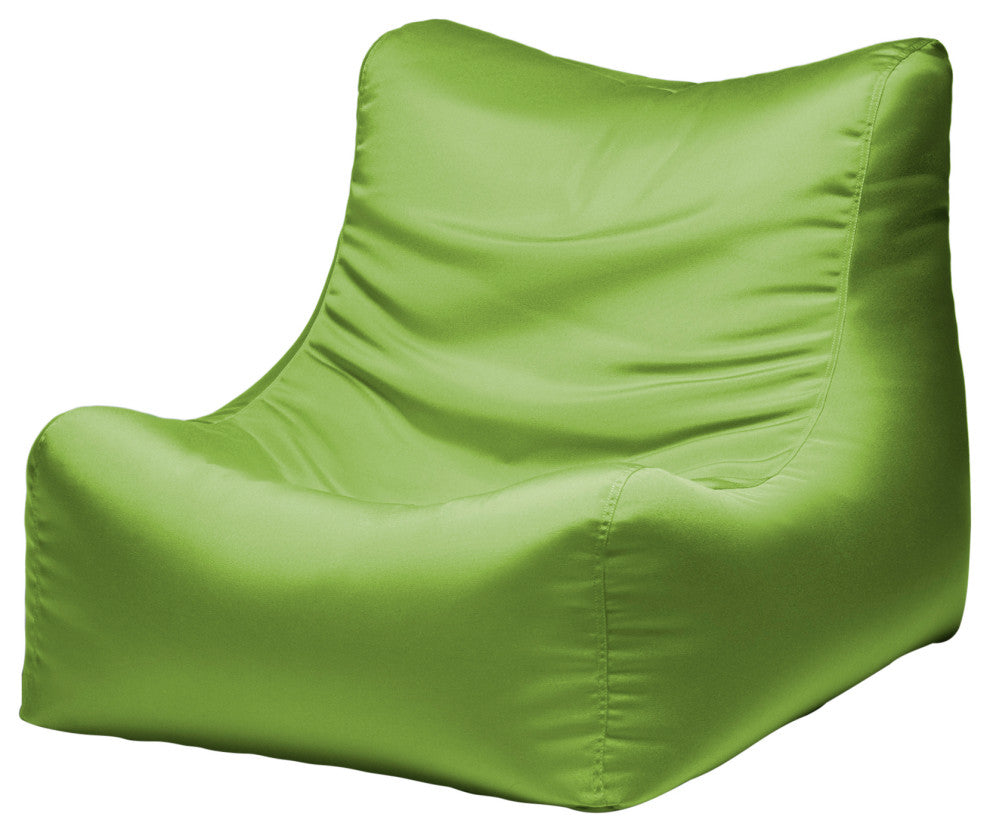 Ponce Outdoor Patio Bean Bag Lounger, Lime