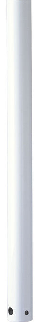 Progress Lighting 60" Fan Downrod, White