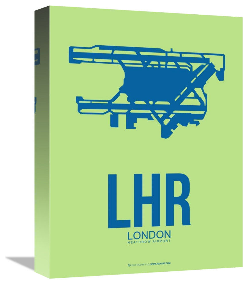"LHR London Poster 2" Fine Art Print