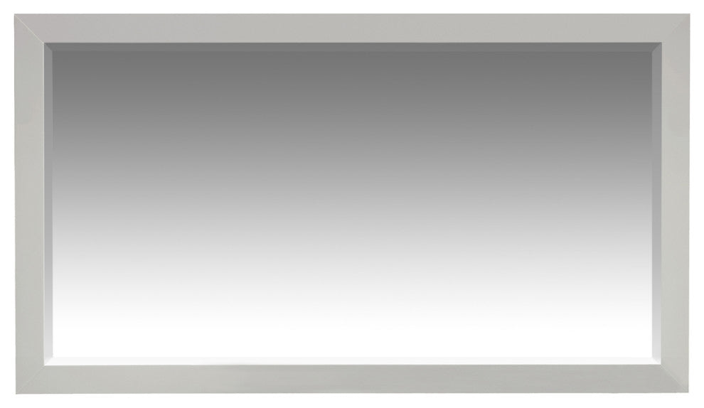 Vanity With Mirror, Sconce and Faucet Included, Silver Strand, 60"