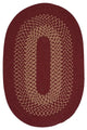 Colonial Mills Madison MD74 Holly Berry Traditional Area Rug, Oval 5'x8'
