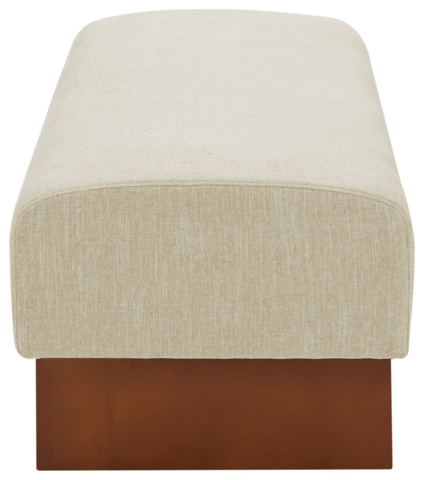 Safavieh Couture Kandiss Linen Bench