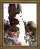 John Singer Sargent Garden Fantasy Framed Premium Canvas Print, 20"x25"