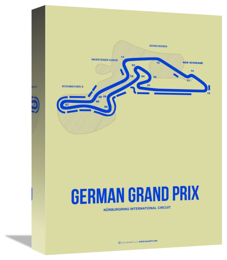 "German Grand Prix 2" Fine Art Print