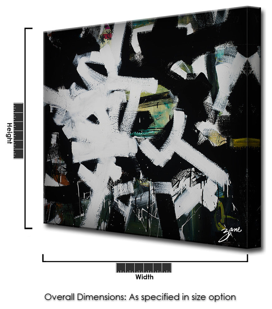 Abstract XXIII, Canvas Wall Art, 16"x16"