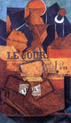 Juan Gris Tobacco, Newspaper and Bottle of Wine - 18" x 27" Premium Canvas Print