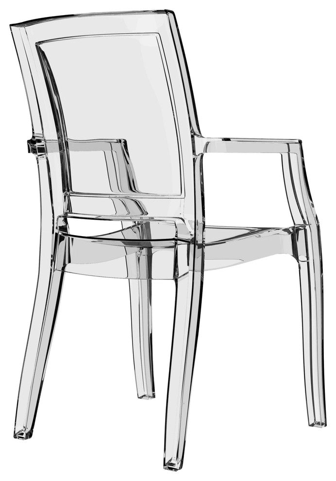 Compamia Arthur Dining Chairs, Set of 4, Clear