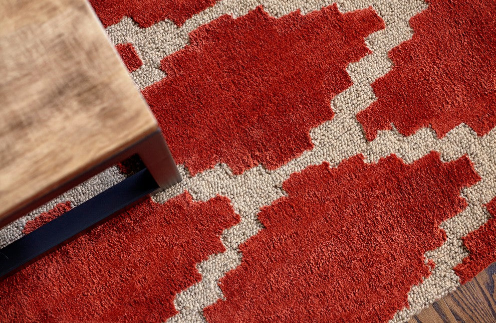 Anji Mountain Tajine Area Rug, Rectangular 5'x8'