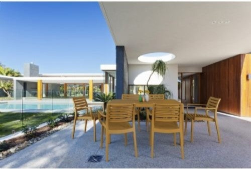 Compamia Ares Rectangle Dining Table, Black