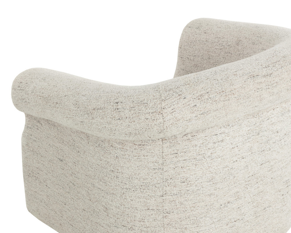 Libby Swivel Lounge Chair, Hailey Moon