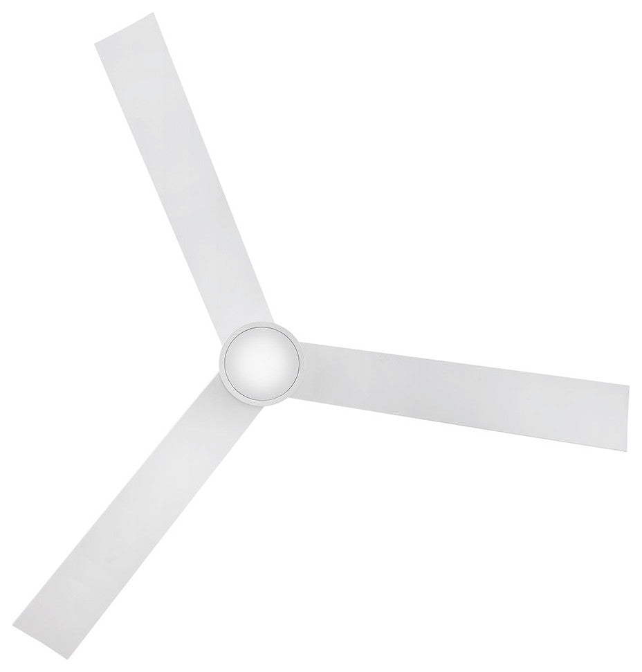 Hinkley Speck 52" Smart Fan, Matte White