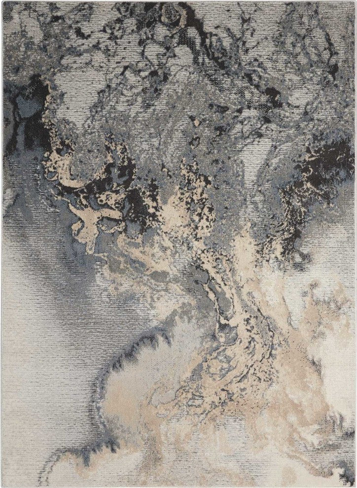 Nourison Maxell Gray Area Rug, 3'10"x5'10"