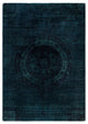 Overdyed One-of-a-Kind Hand-Knotted Area Rug Green, 6' 2" x 8' 10"