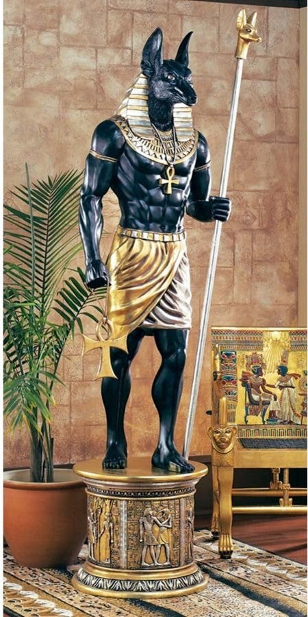 Egyptian Grand Ruler Anubis With Mount