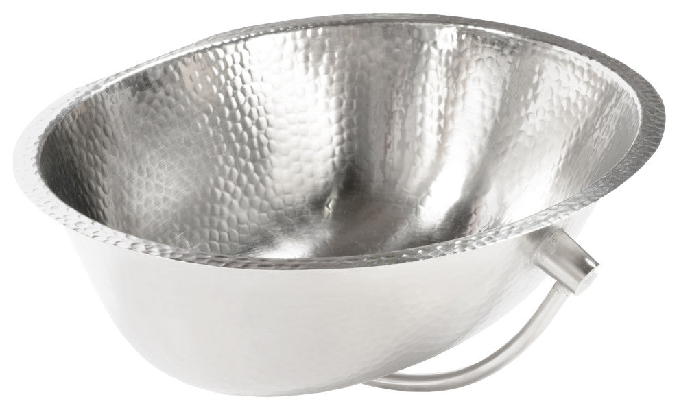 Freud 19" Undermount Bathroom Sink in Nickel