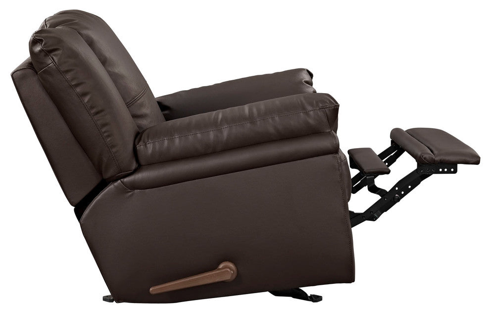 Modern Contemporary Living Room Recliner Brown