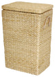 Rush Grass Laundry Basket, Natural