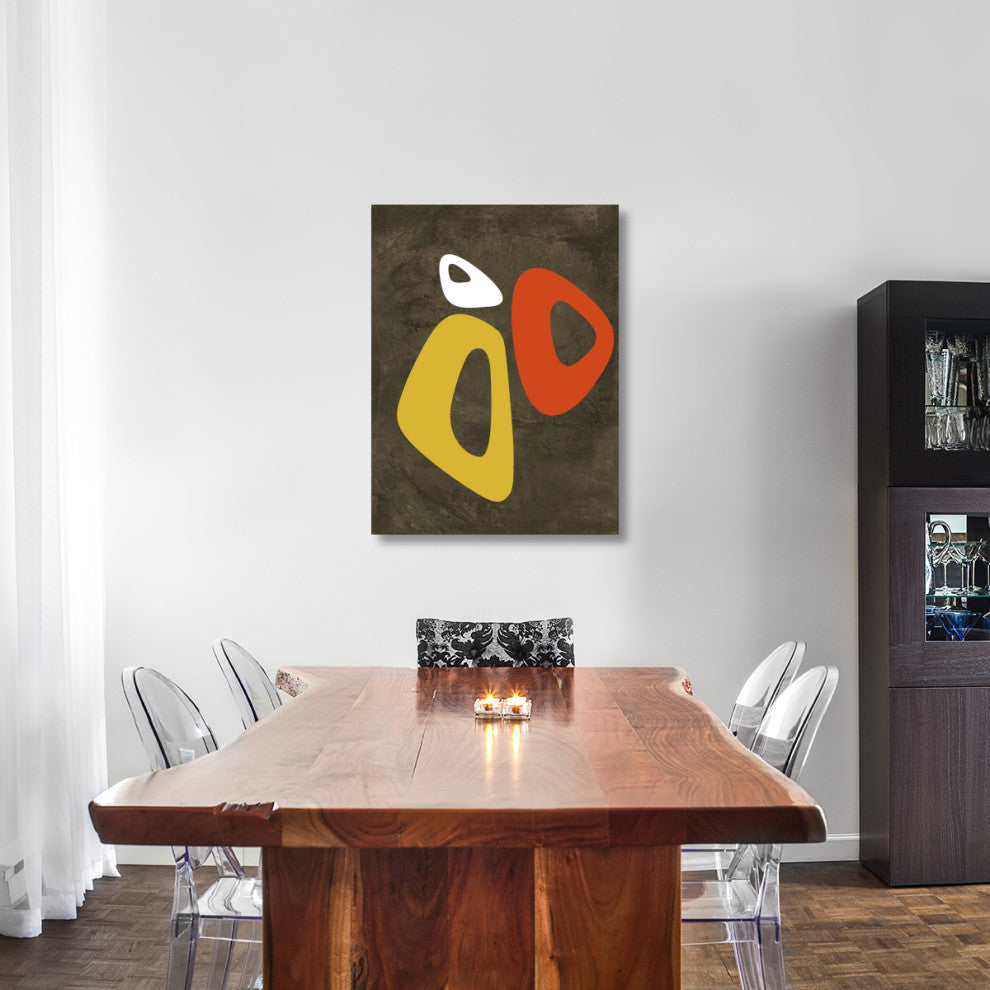 "Abstract Oval Shape 3" Fine Art Print