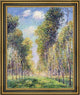 Gustave Loiseau Alley of PoplarsFramed Premium Canvas Print, 16"x20"
