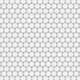 Metro Penny Round Porcelain Mosaic Floor and Wall Tile, Matte White