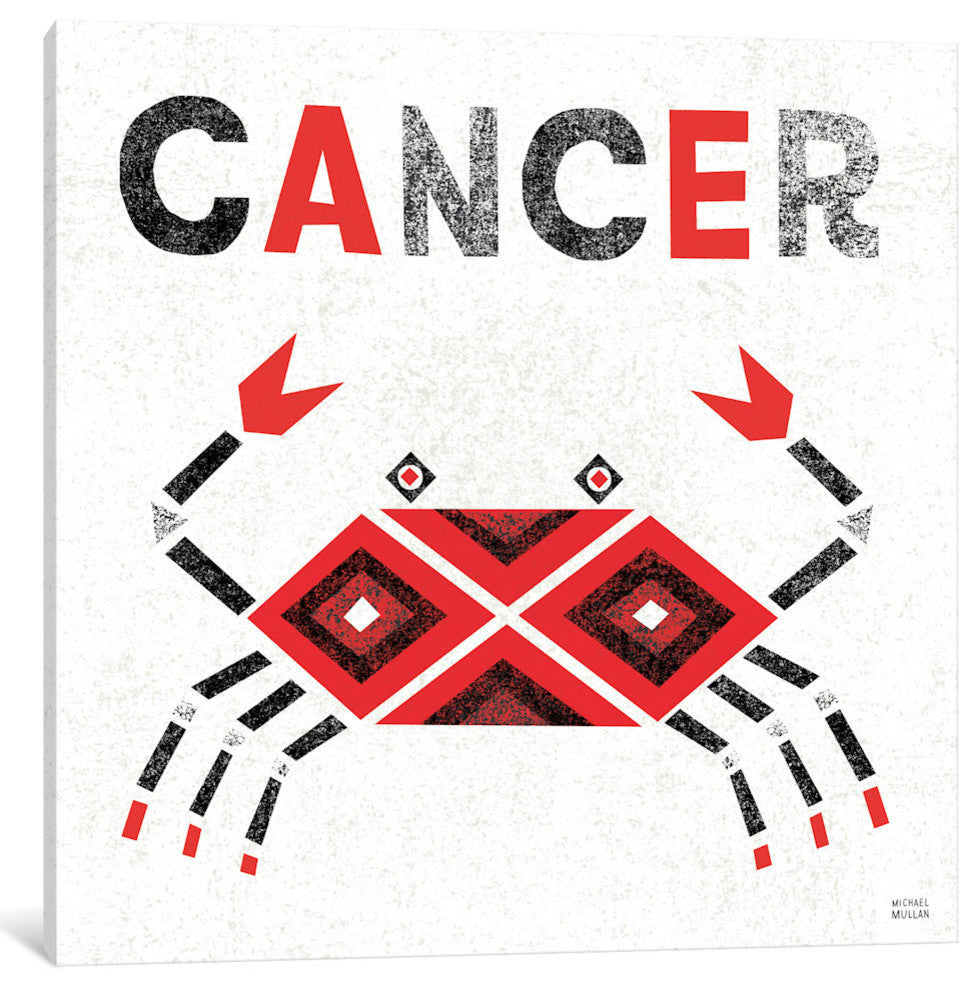 "Zodiac Cancer" by Michael Mullan, 37x37x1.5