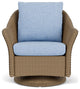 Lloyd Flanders Weekend Retreat Swivel Glider Lounge Chair, Fawn, Demo Skyway