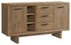 Landmark 66" Wide Sideboard, Weathered Oak