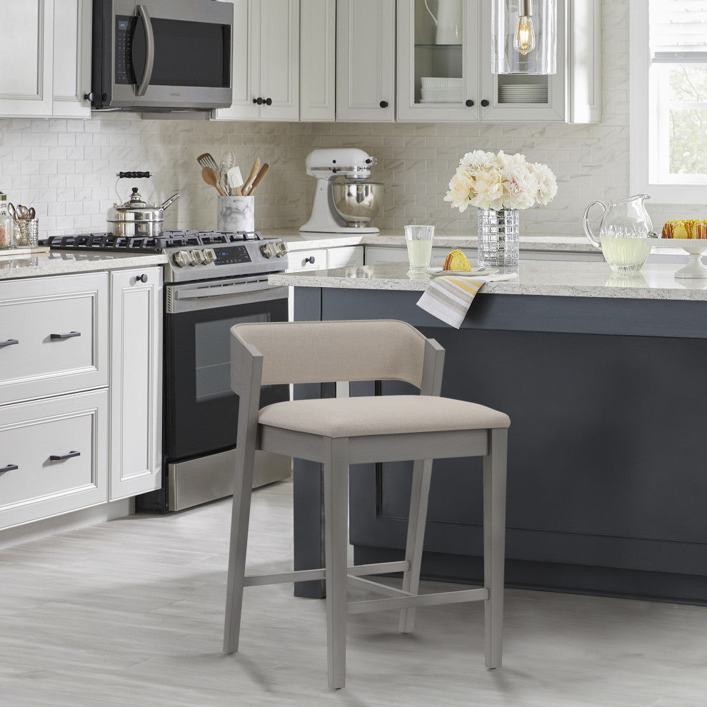 Hillsdale Dresden Wood Counter Height Stool