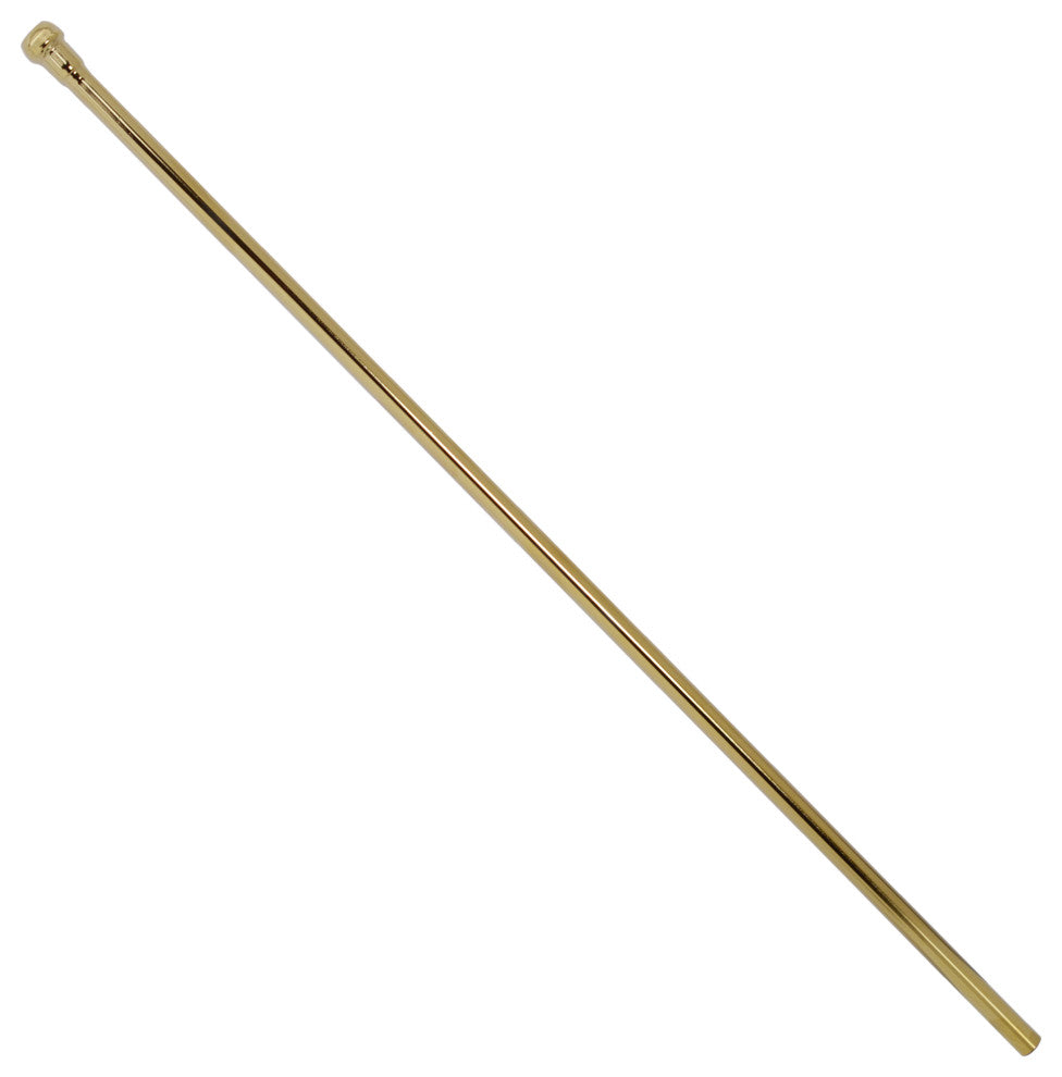 Faucet Kit - 5/8" Od X 3/8" Od X 20" Bullnose In Oil Rubbed Bronze, Polished Brass