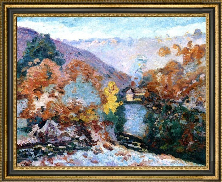 Armand Guillaumin Title UnknownFramed Premium Canvas Print, 16"x20"