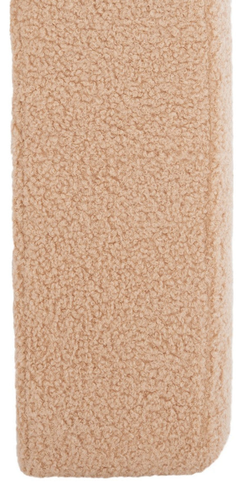 Safavieh Couture Caralynn Boucle Bench, Tan