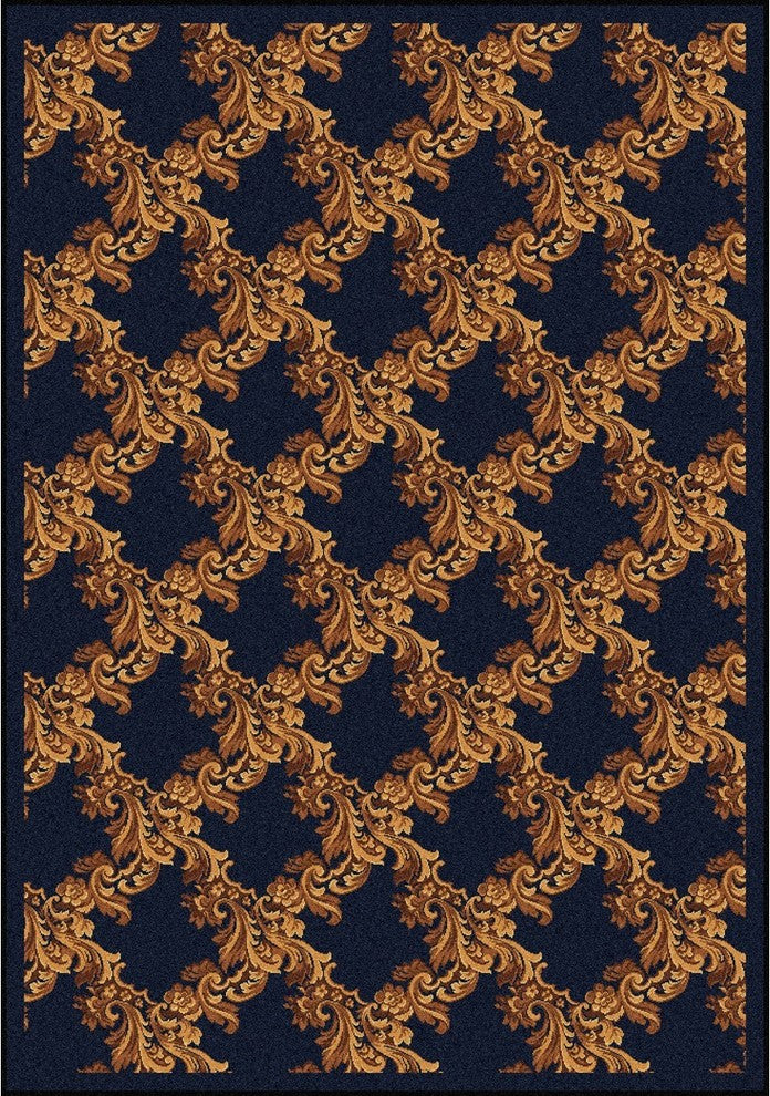 Any Day Matinee Rug, Corinth, Navy, 3'10"x5'4"