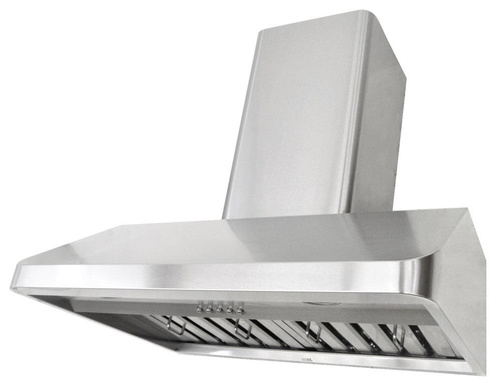 Kobe Brillia Wall Mount Range Hood, Silver, 30"