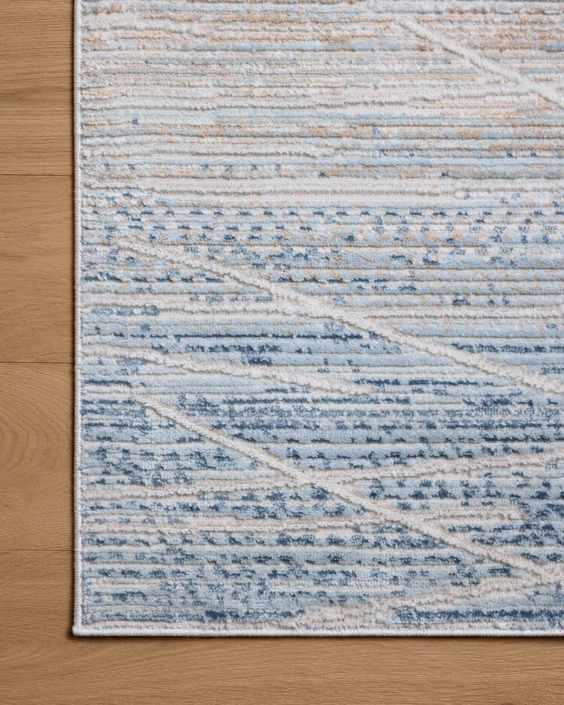 Loloi Townes Natural / Sky 9'-2" x 13' Area Rug