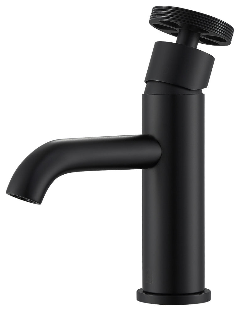 Nova Series Single Lever Bathroom Faucet, Matte Black
