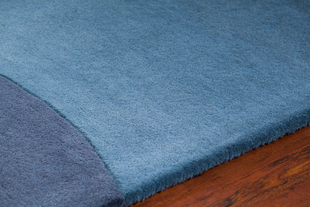 Bense Contemporary Area Rug, 7'9"x10'6" Rectangle