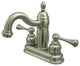 Heritage Two Handle 4" Centerset Lavatory Faucet with Retail Pop-up