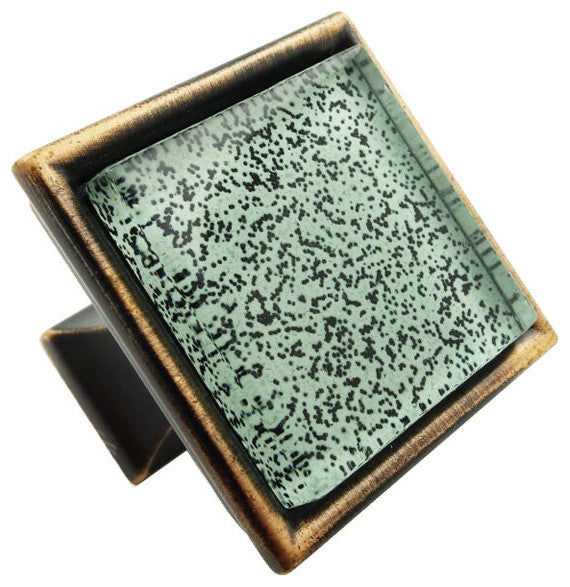 Black Enigma Crystal Glass Oil Rubbed Bronze Madison Classic Knob