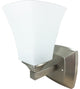 Moen YB5161BN 1-Globe Bath Light in Brushed Nickel Finish