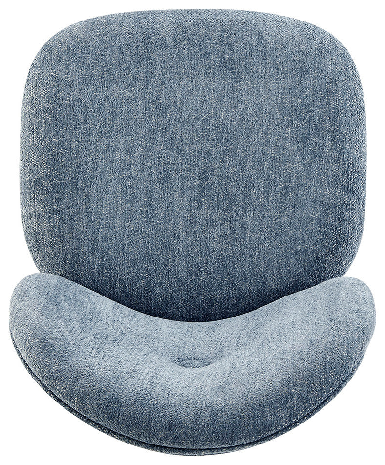 Nisha Fabric Dining Side Chair, Set of 2, Posh Blue Gray