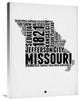 "Missouri Word Cloud 2" Fine Art Print
