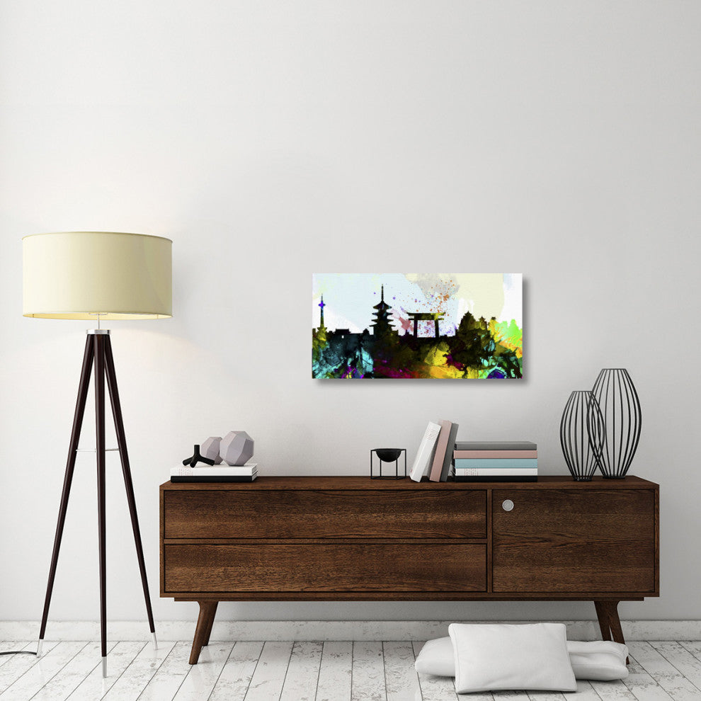 "Kyoto City Skyline" Fine Art Print