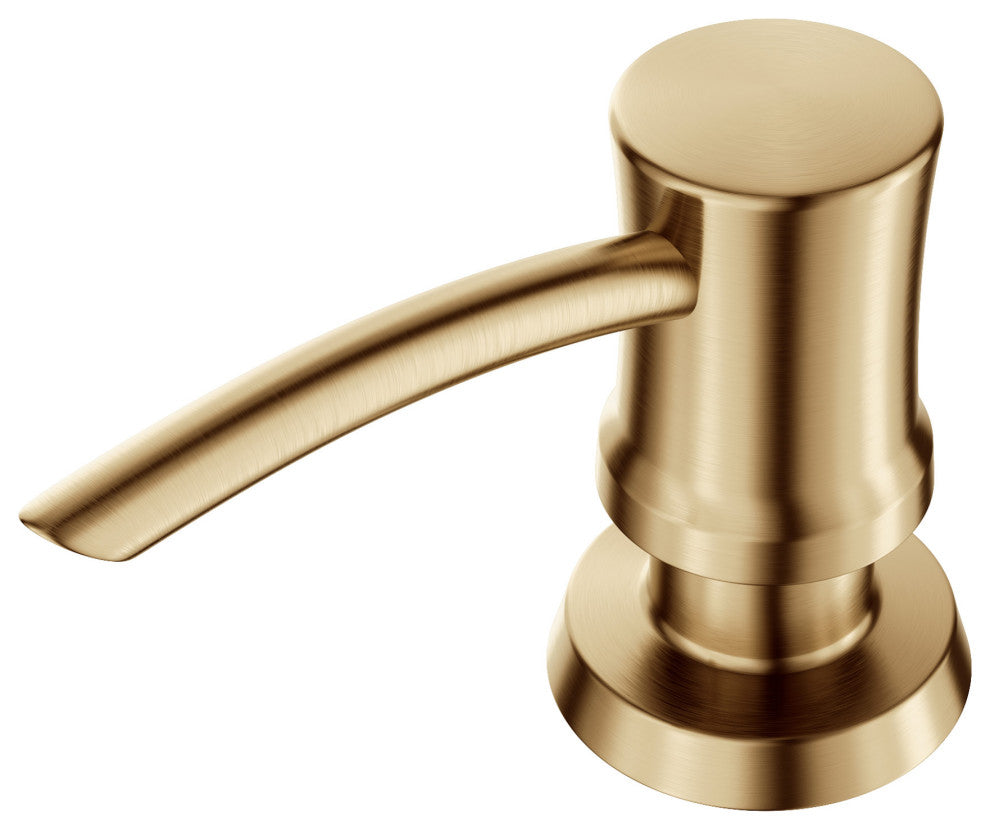 Soap Dispenser, Brushed Brass