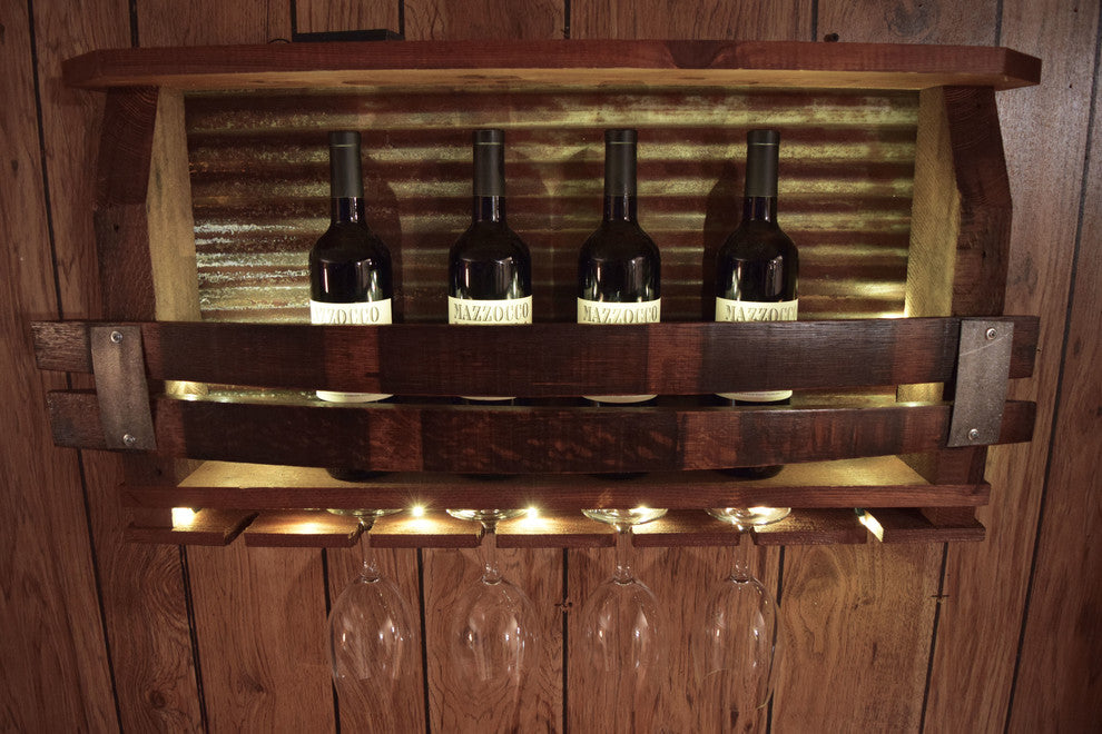 Lighted Wine Rack